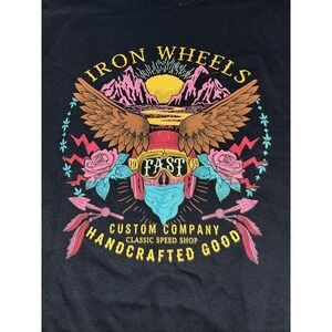 Iron‎ Wheels Tshirt New Medium